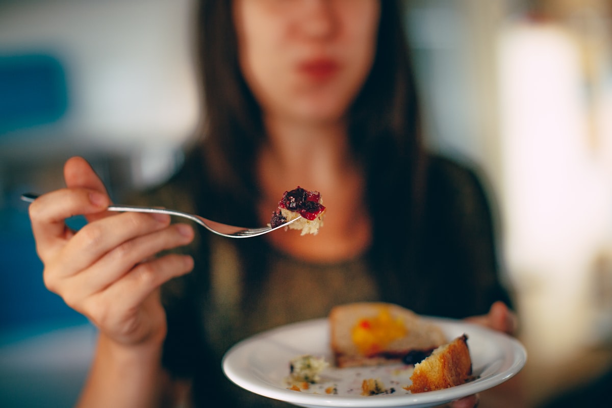 Gesunde Ernährung mit frischen Lebensmitteln